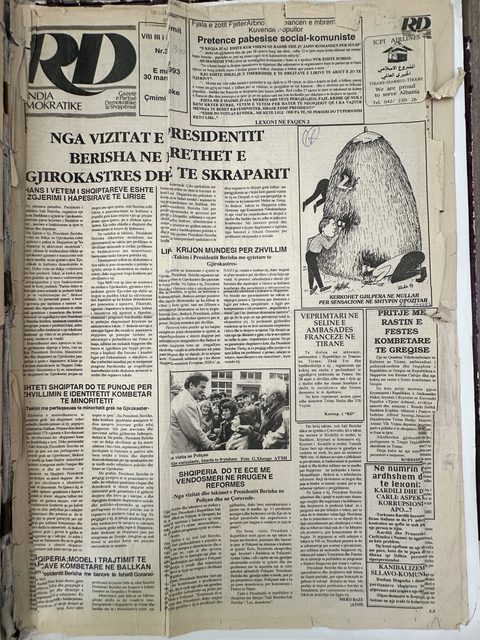 Rilindja Demokratike 1993-03-30