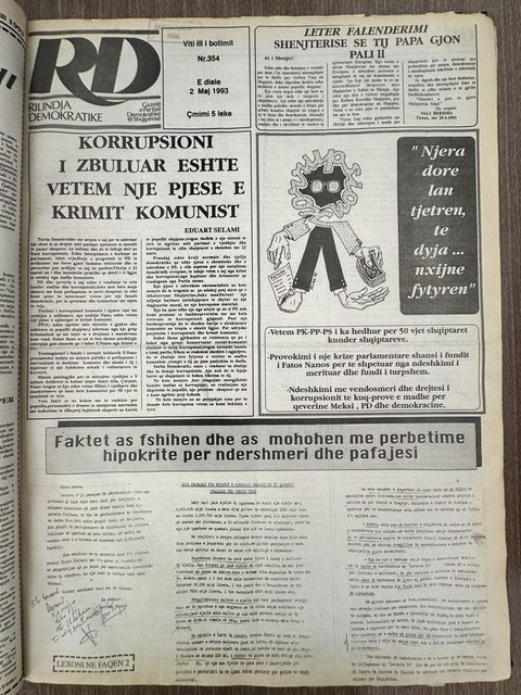 Rilindja Demokratike 1993-05-02