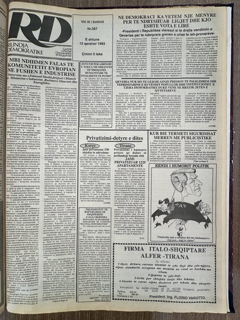 Rilindja Demokratike 1993-06-12