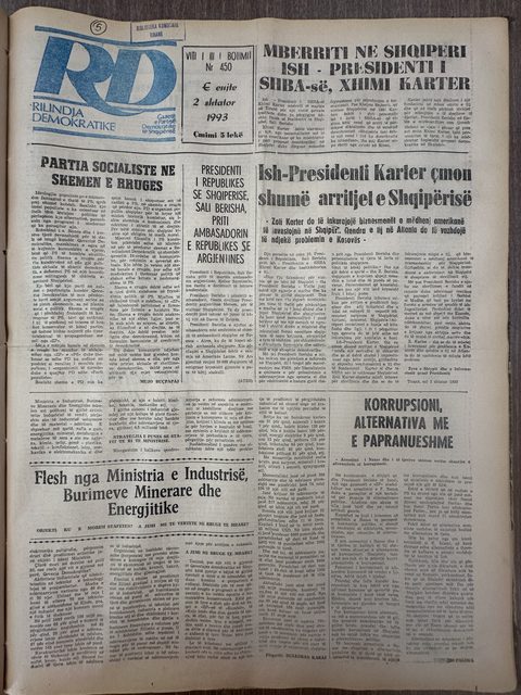 Rilindja Demokratike 1993-09-02