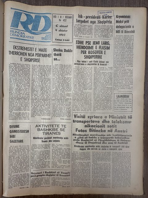 Rilindja Demokratike 1993-09-04