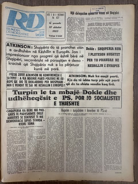 Rilindja Demokratike 1993-09-10