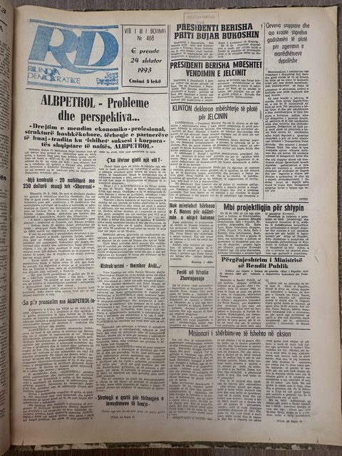 Rilindja Demokratike 1993-09-24