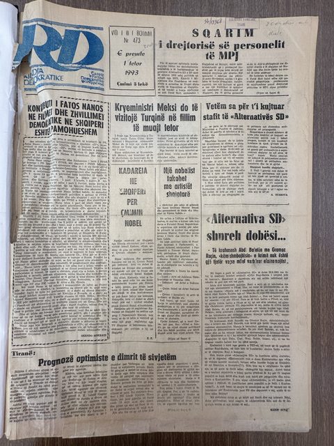 Rilindja Demokratike 1993-10-01