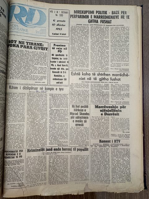 Rilindja Demokratike 1993-12-10