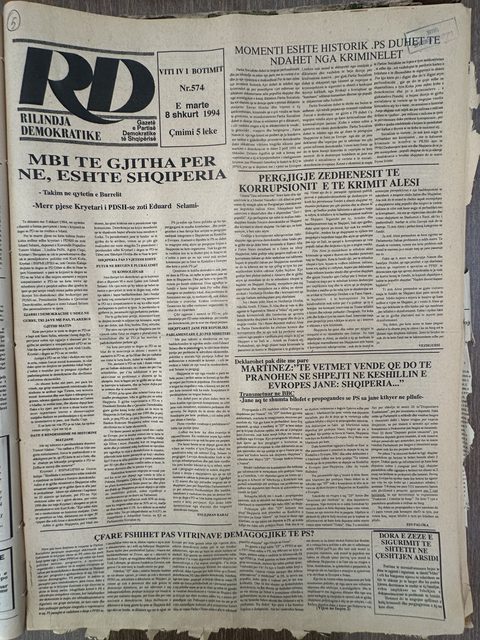 Rilindja Demokratike 1994-02-08