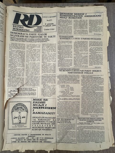 Rilindja Demokratike 1994-02-11