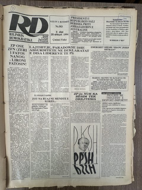 Rilindja Demokratike 1994-02-20