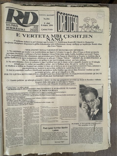 Rilindja Demokratike 1994-03-06