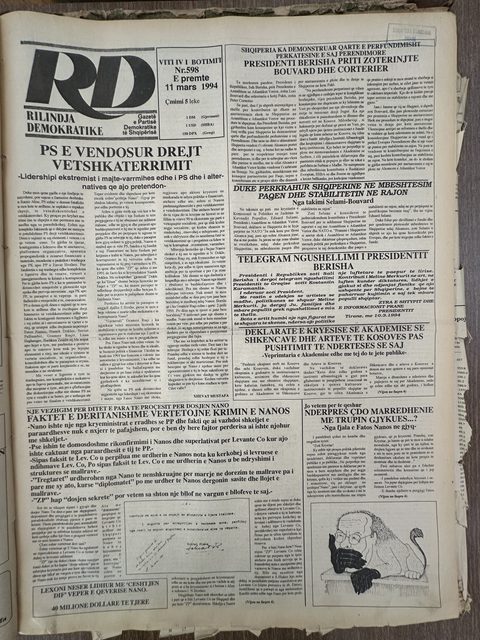 Rilindja Demokratike 1994-03-11