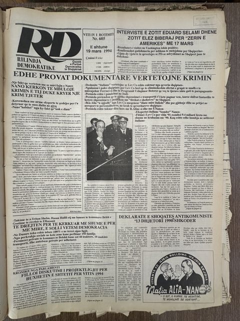 Rilindja Demokratike 1994-03-19