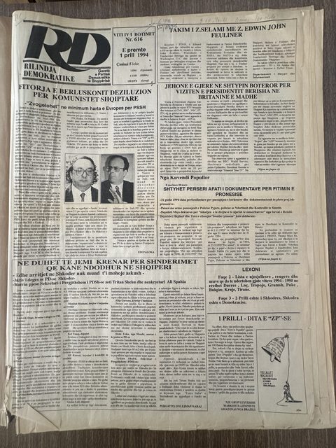 Rilindja Demokratike 1994-04-01