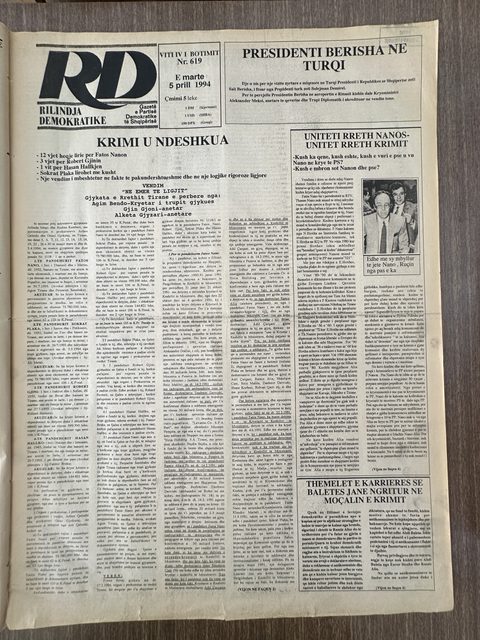 Rilindja Demokratike 1994-04-05