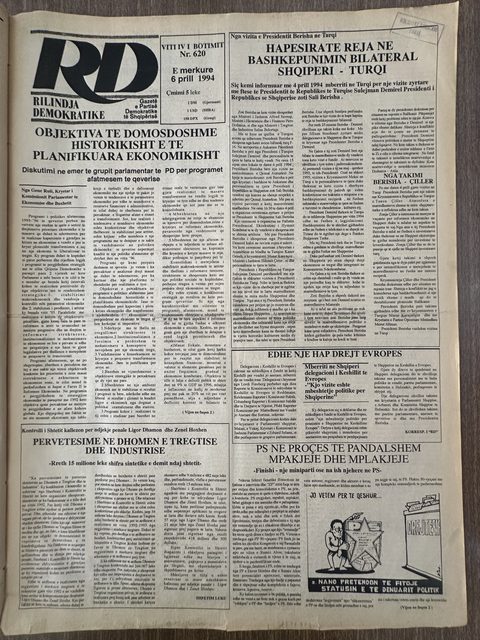 Rilindja Demokratike 1994-04-06
