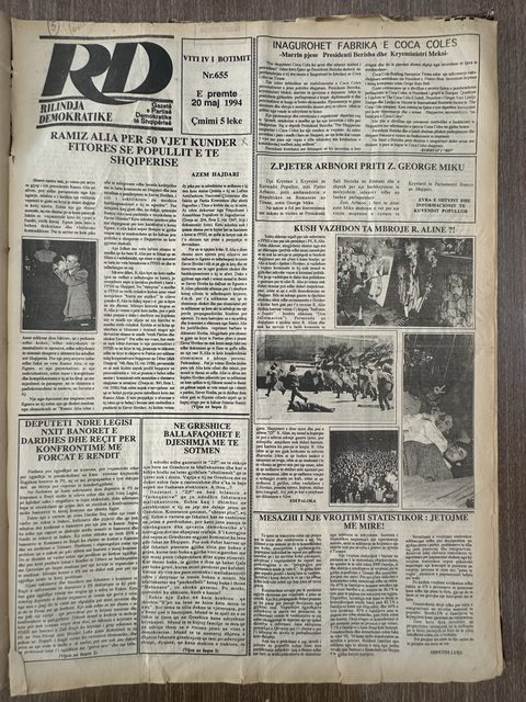 Rilindja Demokratike 1994-05-20