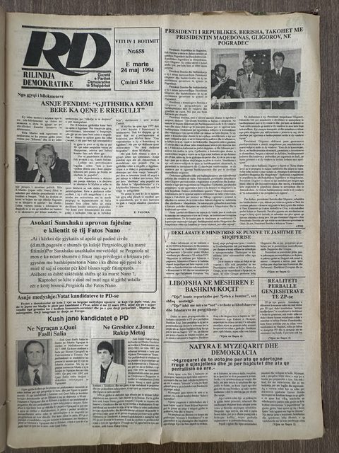 Rilindja Demokratike 1994-05-24