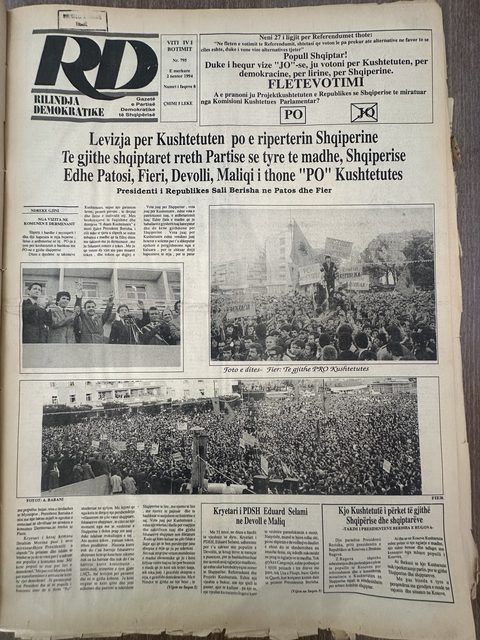 Rilindja Demokratike 1994-11-02