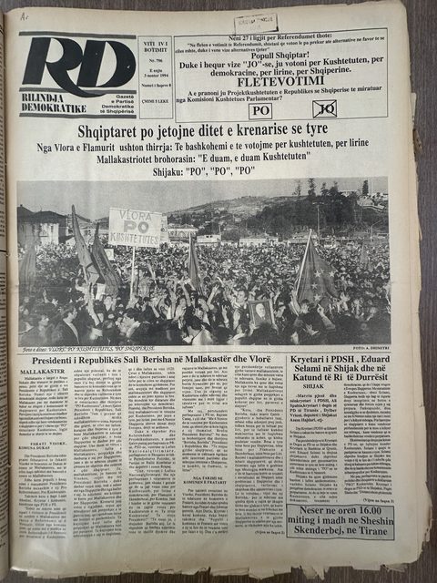 Rilindja Demokratike 1994-11-03