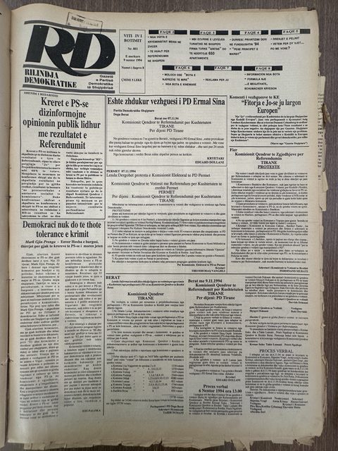 Rilindja Demokratike 1994-11-09