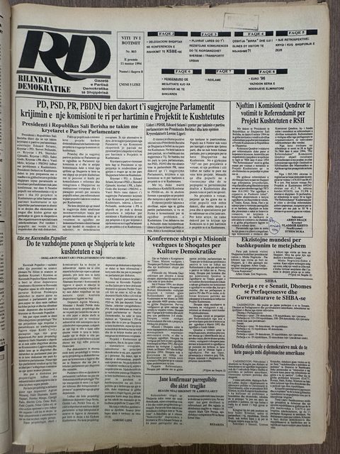 Rilindja Demokratike 1994-11-11