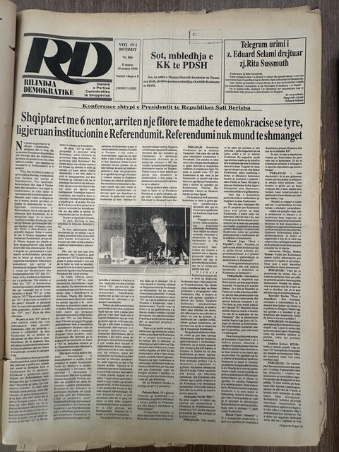 Rilindja Demokratike 1994-11-15