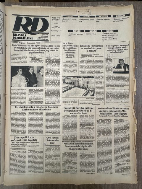 Rilindja Demokratike 1994-12-13