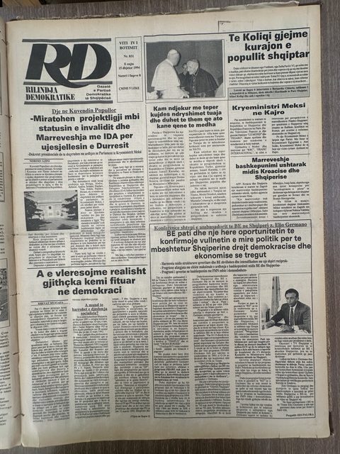 Rilindja Demokratike 1994-12-15
