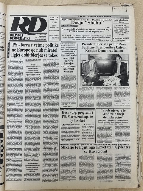Rilindja Demokratike 1995-09-03