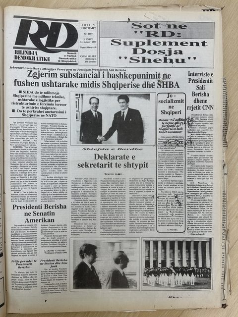 Rilindja Demokratike 1995-09-14