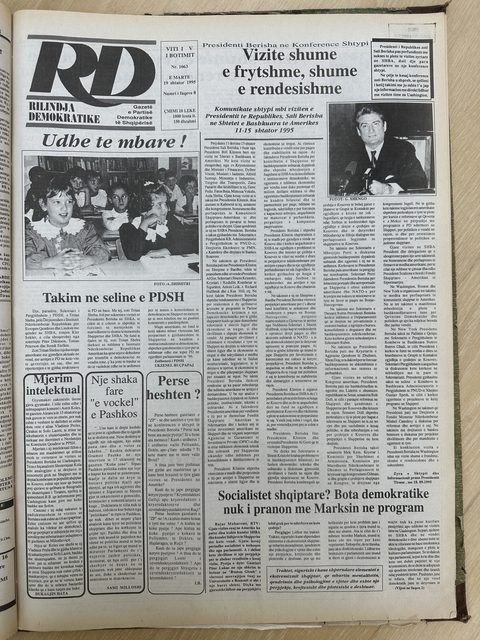 Rilindja Demokratike 1995-09-19