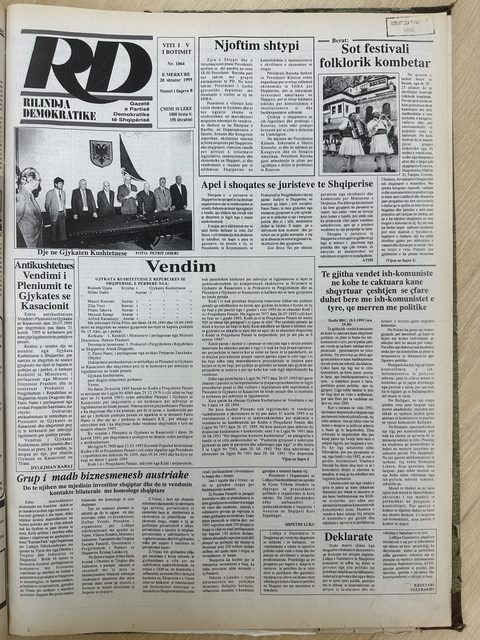 Rilindja Demokratike 1995-09-20
