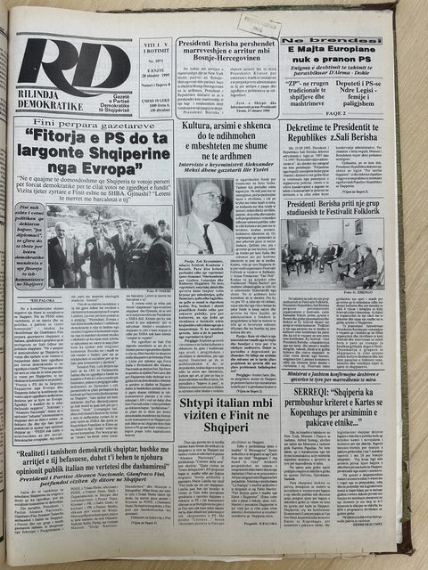 Rilindja Demokratike 1995-09-28