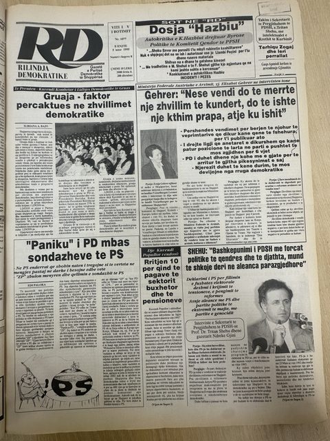 Rilindja Demokratike 1995-10-05