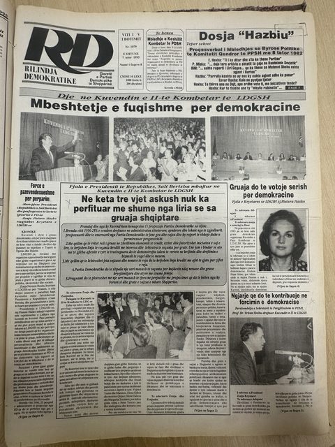 Rilindja Demokratike 1995-10-07