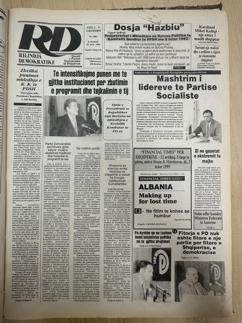 Rilindja Demokratike 1995-10-10