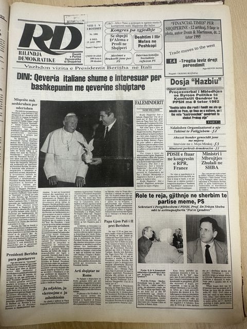 Rilindja Demokratike 1995-10-15