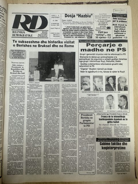 Rilindja Demokratike 1995-10-18