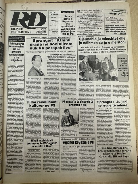 Rilindja Demokratike 1995-10-19