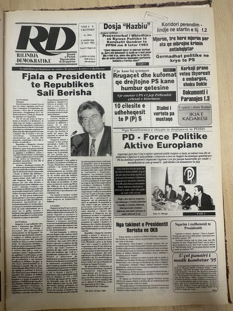 Rilindja Demokratike 1995-10-25