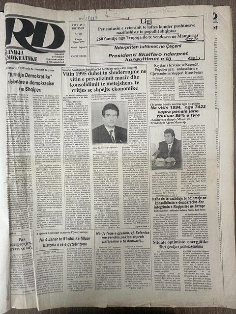 Rilindja Demokratike 1995-01-05
