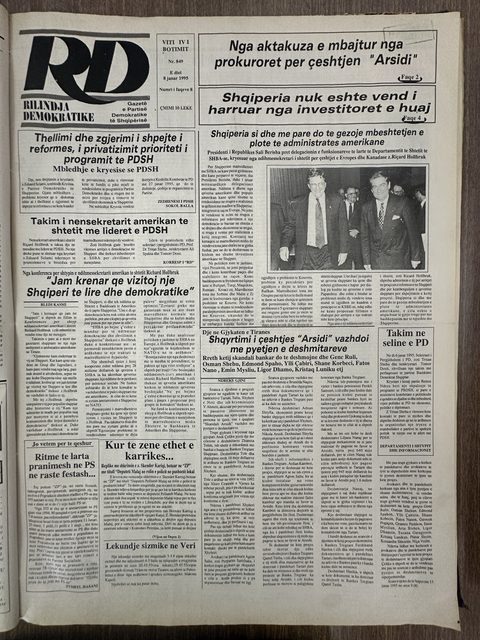 Rilindja Demokratike 1995-01-08