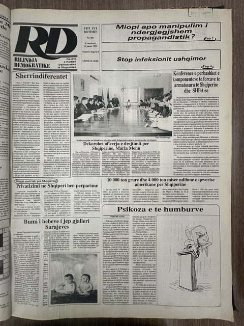 Rilindja Demokratike 1995-01-11