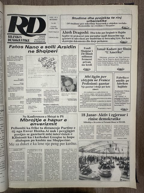 Rilindja Demokratike 1995-01-13