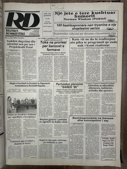 Rilindja Demokratike 1995-01-20