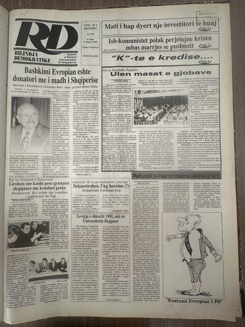 Rilindja Demokratike 1995-02-09