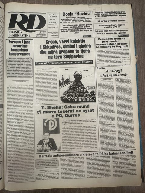 Rilindja Demokratike 1995-11-11
