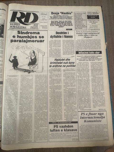 Rilindja Demokratike 1995-11-12