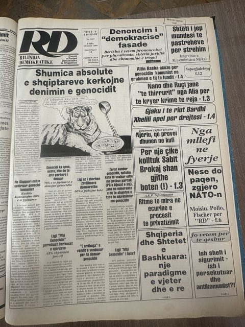 Rilindja Demokratike 1995-11-19