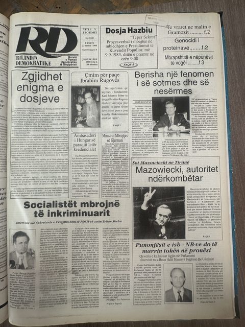 Rilindja Demokratike 1995-11-23