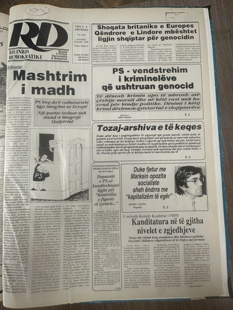 Rilindja Demokratike 1995-11-30